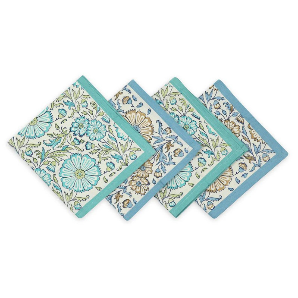 Bloom Waters Cotton Napkin Set