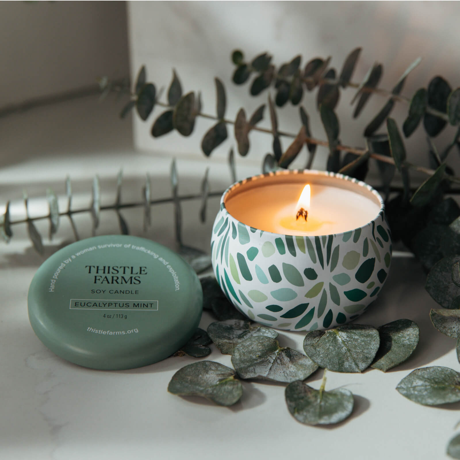 Love Heals Valentine Mini Candle Set of 3