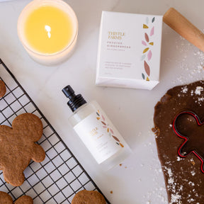 Frosted Gingerbread Candle + Room Mist Bundle