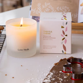 Frosted Gingerbread Candle + Room Mist Bundle