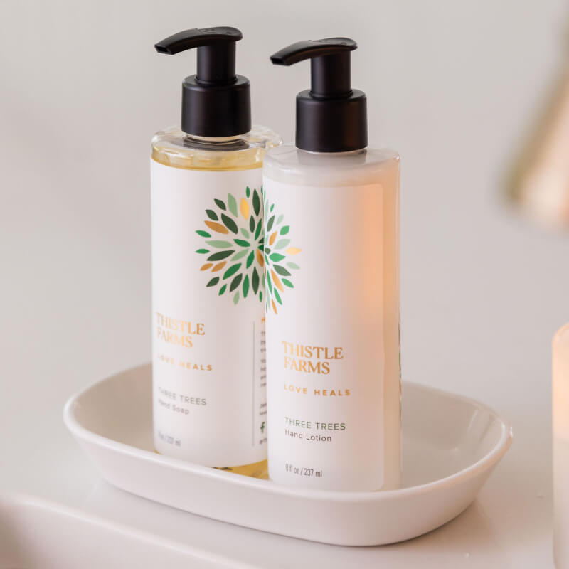 Three Trees Holiday Hand Care Duo