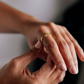 Winged Feather Ring