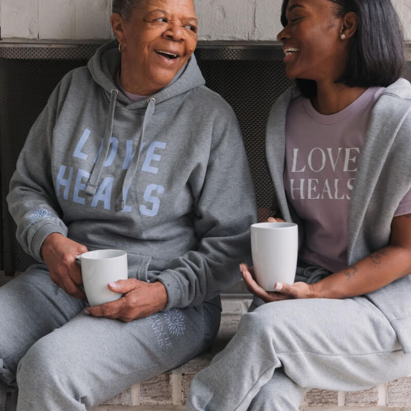 Gray Love Heals Sweatpants