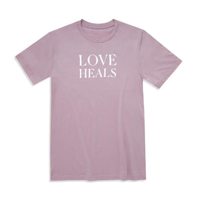 Short Sleeve Violet Love Heals Tee