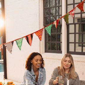 Vibrant Flag Garland