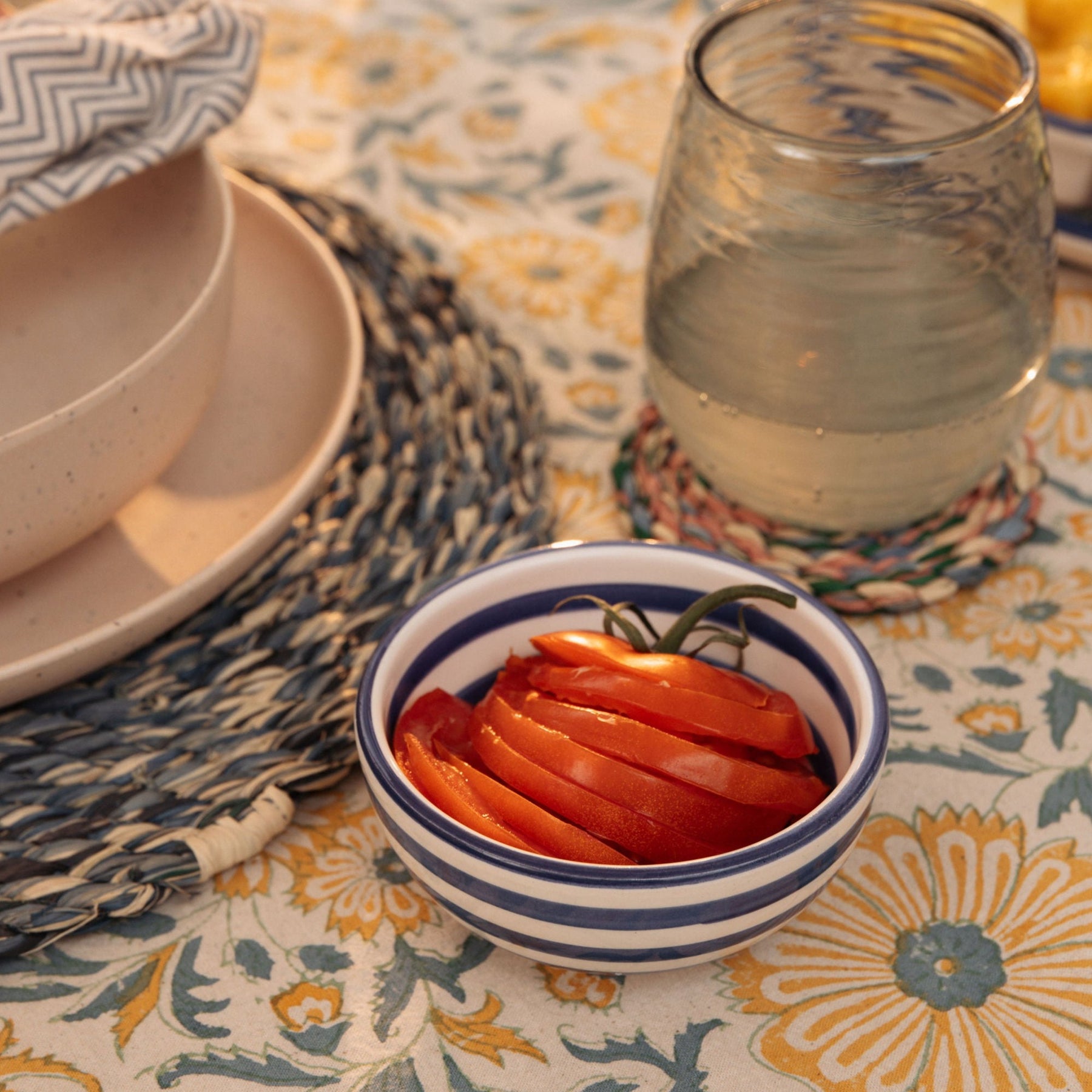 Painted Ceramic Bowl