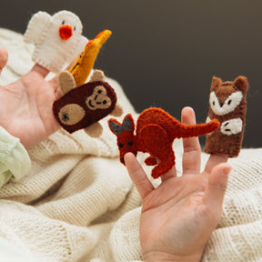 Wool Felt Finger Puppets