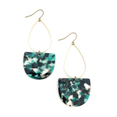 Green Trees Earrings
