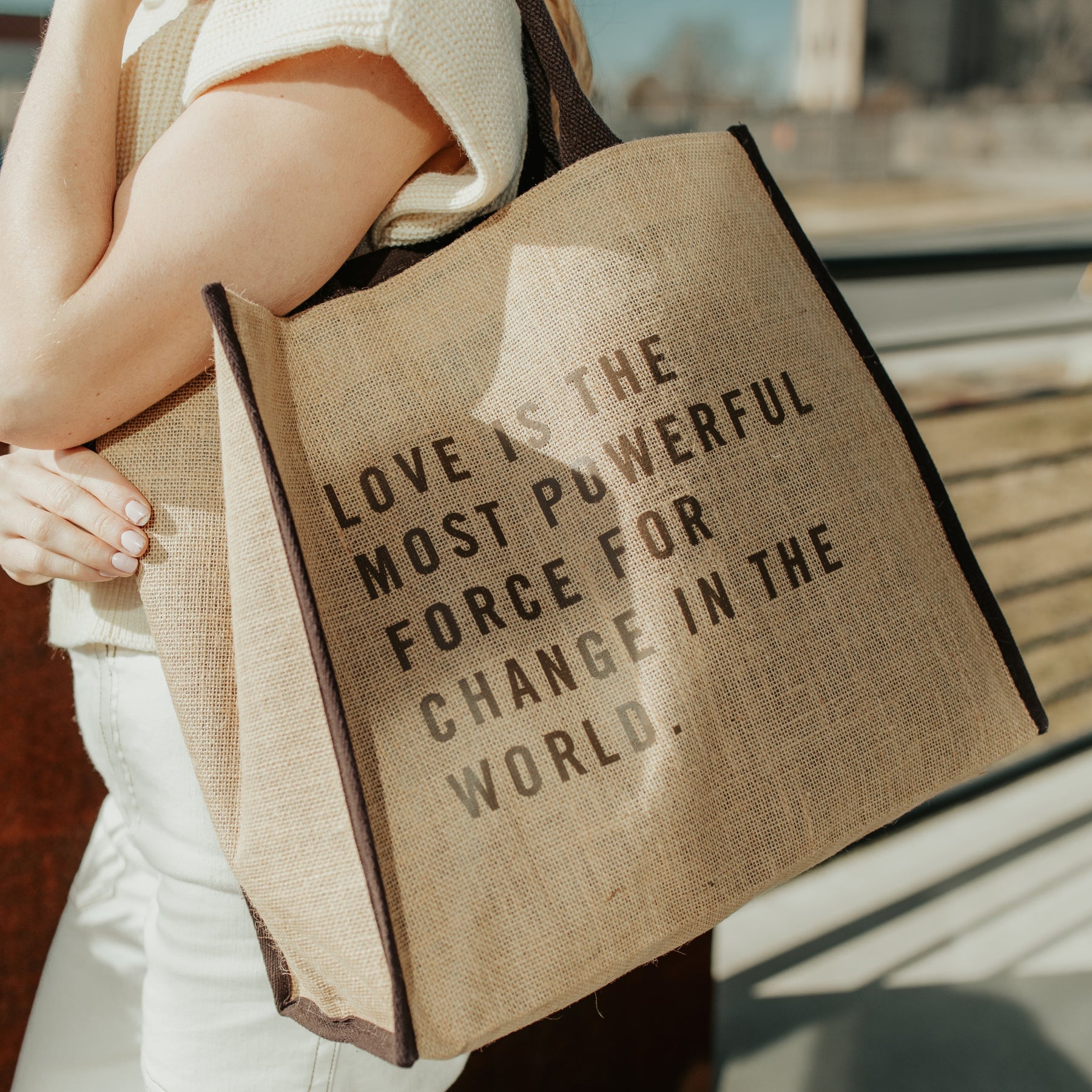 Love is the Most Powerful Force Tote - Thistle Farms