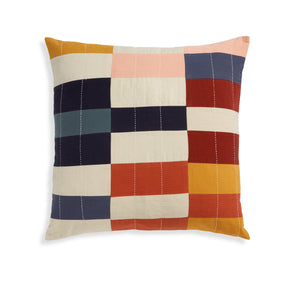 Multi-Check Throw Pillow