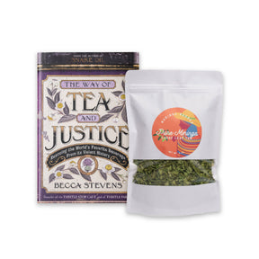 The Way of Tea and Justice Book + Moringa Tea