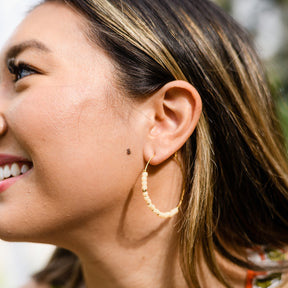 Joy Morse Code Earrings