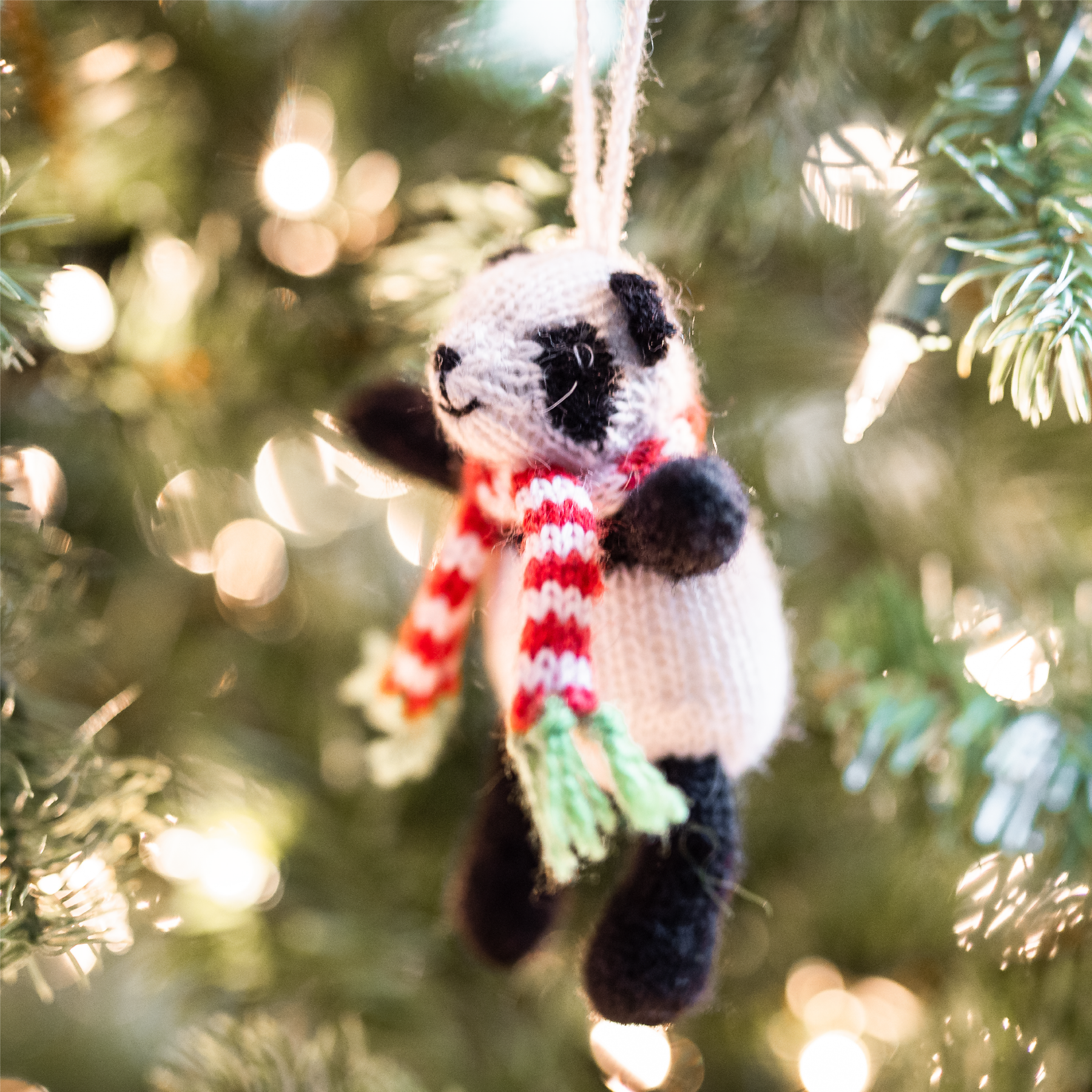Panda Bear Ornament