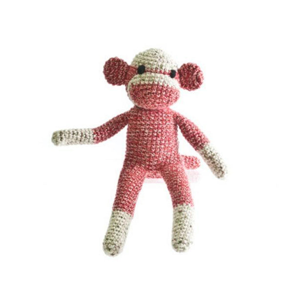 Sock Monkey Crochet Bag