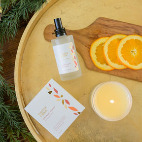 Seasonal Candle and Room Spray Set