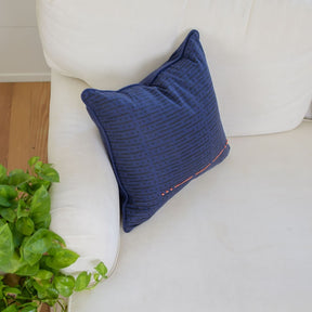 Navy Handmade Cushion