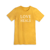Mustard Love Heals Tee